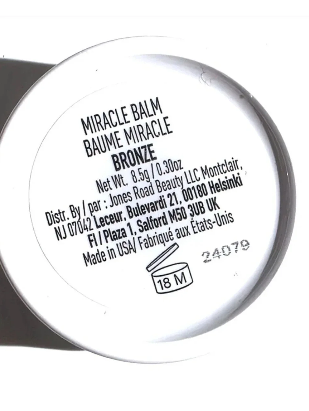 Jones Road Mini Miracle Balm Bronze New
